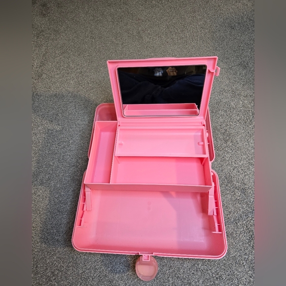 Caboodle X Hershey Beauty Container with mirror Good Pre-loved Condition - Picture 7 of 10
